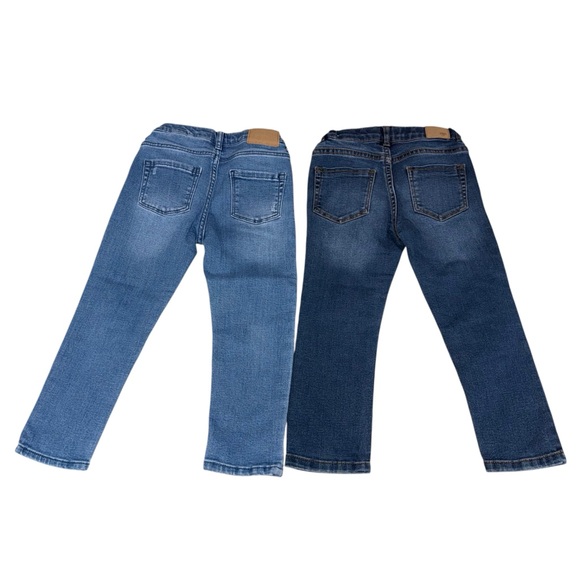 Zara Skinny Jean Set Two Pairs Blue Size 3-4 Years - Picture 2 of 3